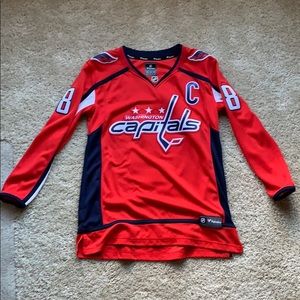 Washington Capitals Ovechkin Hockey Jersey